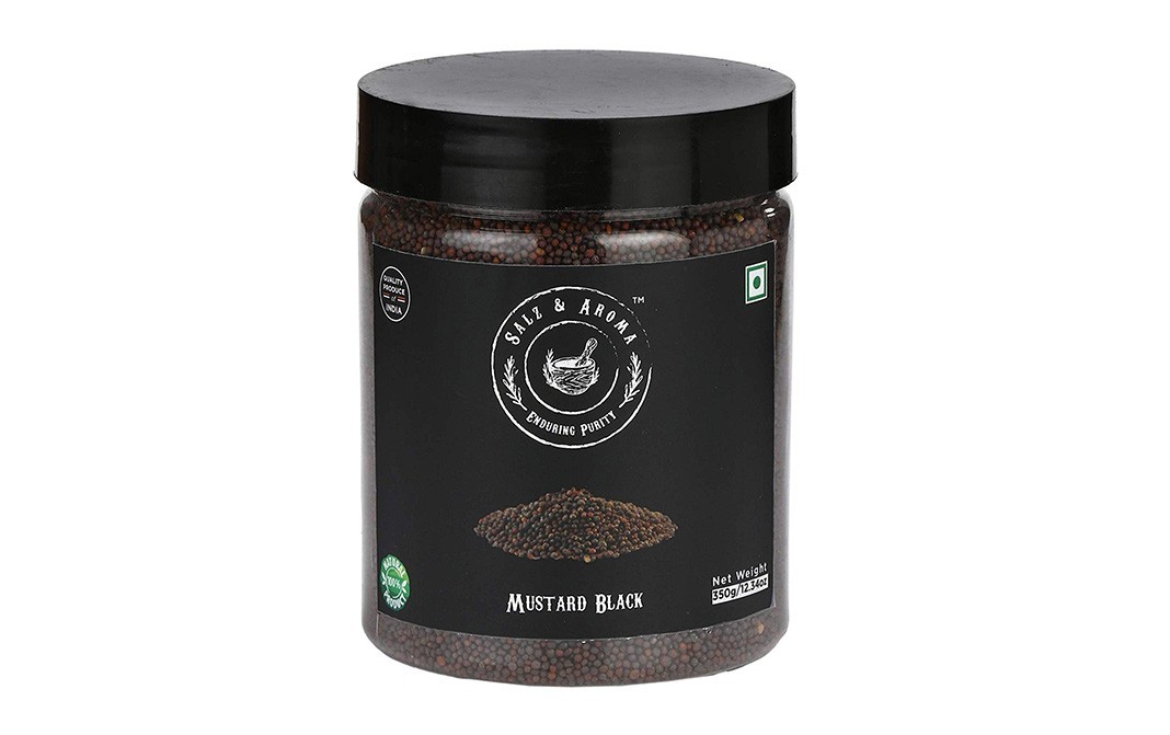 Salz & Aroma Black Mustard    Plastic Jar  350 grams